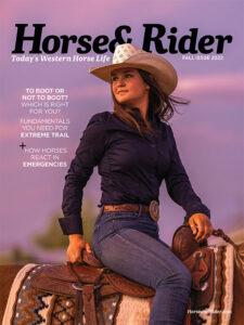 Horse and Rider magazine for western riders