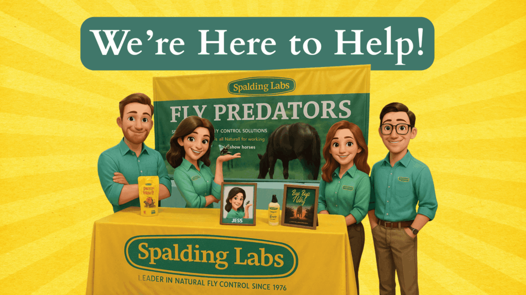 Spalding Labs has a team of fly control experts ready to help answer your fly control questions and help solve problems for your farm! Submit your request for customer support.
