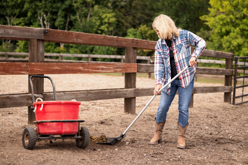 cultural control with manure removal and pasture mucking